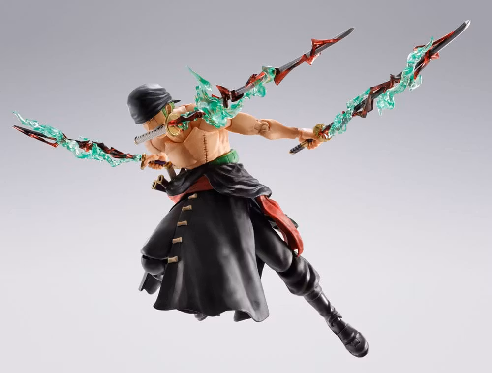 One Piece S.H.Figuarts Roronoa Zoro (The King of Hell) Exclusive Action Figure