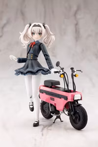 Sousai Shojo Teien Emma Koishikawa with Honda AB12 Motocompo 1/10 Scale Model Kit