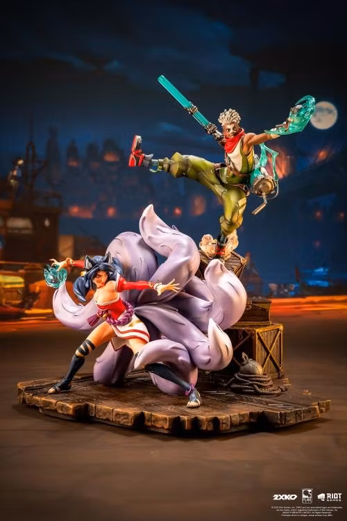 2XKO Ekko & Ahri 1/10 Scale Statue