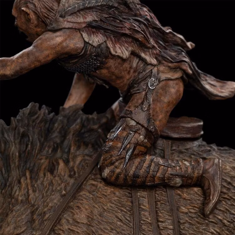 The Lord of the Rings Sharku on Warg Miniature Statue