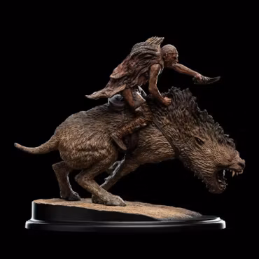 The Lord of the Rings Sharku on Warg Miniature Statue