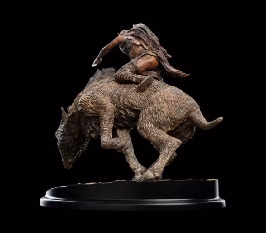 The Lord of the Rings Sharku on Warg Miniature Statue