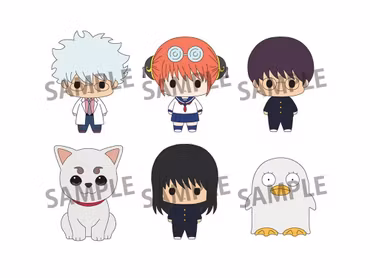 3-Z Ginpachi Sensei Chokorin Mascot Ginpachi Sensei Vol.1 Set of 6 Figures