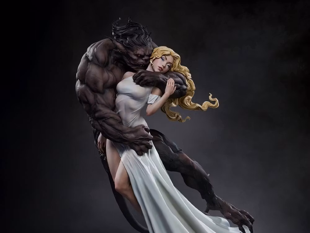 Maria Panfilova Artist Series Beauty and the Beast Statue