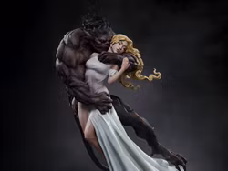 Maria Panfilova Artist Series Beauty and the Beast Statue