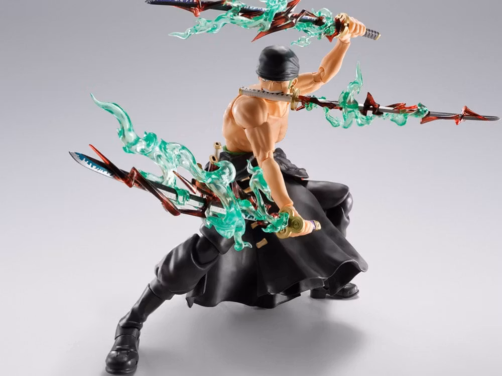 One Piece S.H.Figuarts Roronoa Zoro (The King of Hell) Exclusive Action Figure