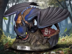 How To Train Your Dragon 2 MC-067SP Toothless Limited Edition Statue