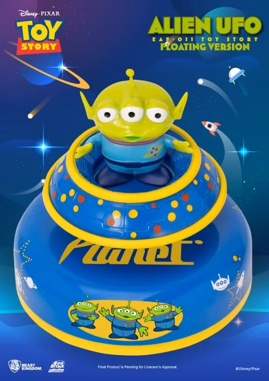 Toy Story Egg Attack Floating EAF-011 Alien UFO