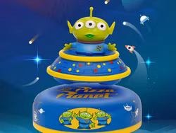 Toy Story Egg Attack Floating EAF-011 Alien UFO