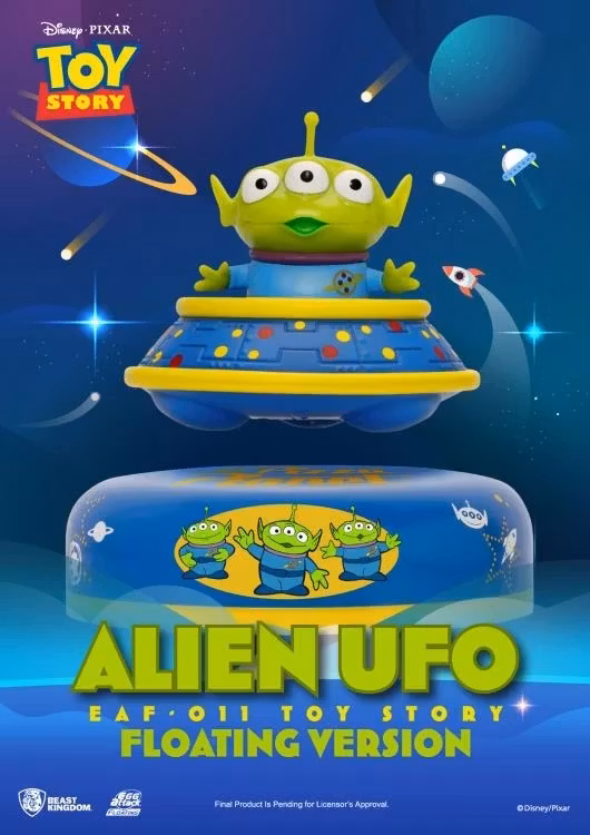 Toy Story Egg Attack Floating EAF-011 Alien UFO