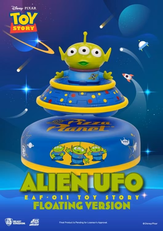 Toy Story Egg Attack Floating EAF-011 Alien UFO