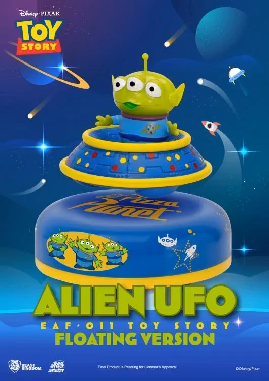 Toy Story Egg Attack Floating EAF-011 Alien UFO