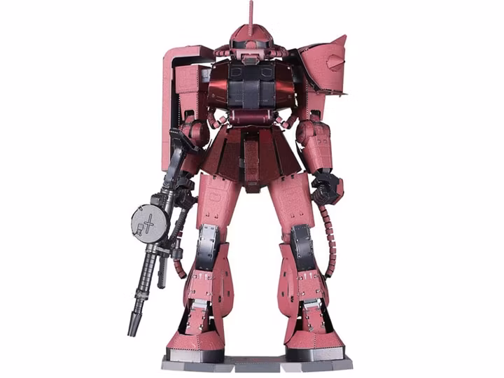 Mobile Suit Gundam Metallic Nano Puzzle Model Kit Char's Zaku