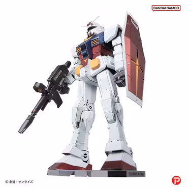 Mobile Suit Gundam Metallic Nano Puzzle Model Kit RX-78-2