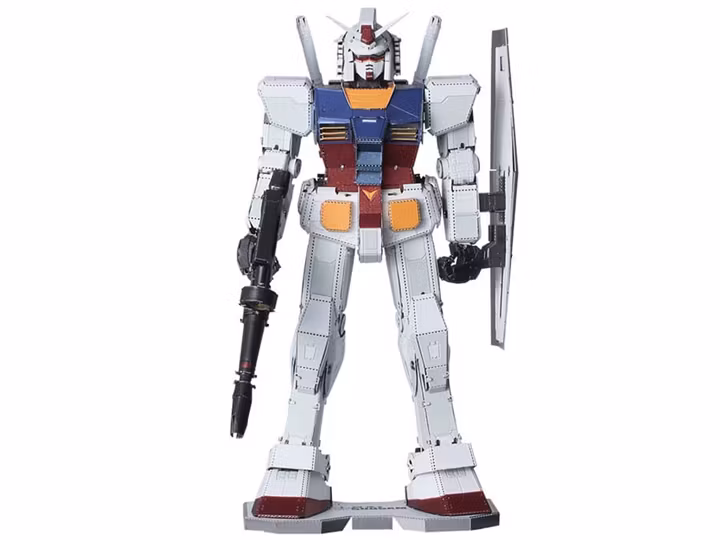 Mobile Suit Gundam Metallic Nano Puzzle Model Kit RX-78-2