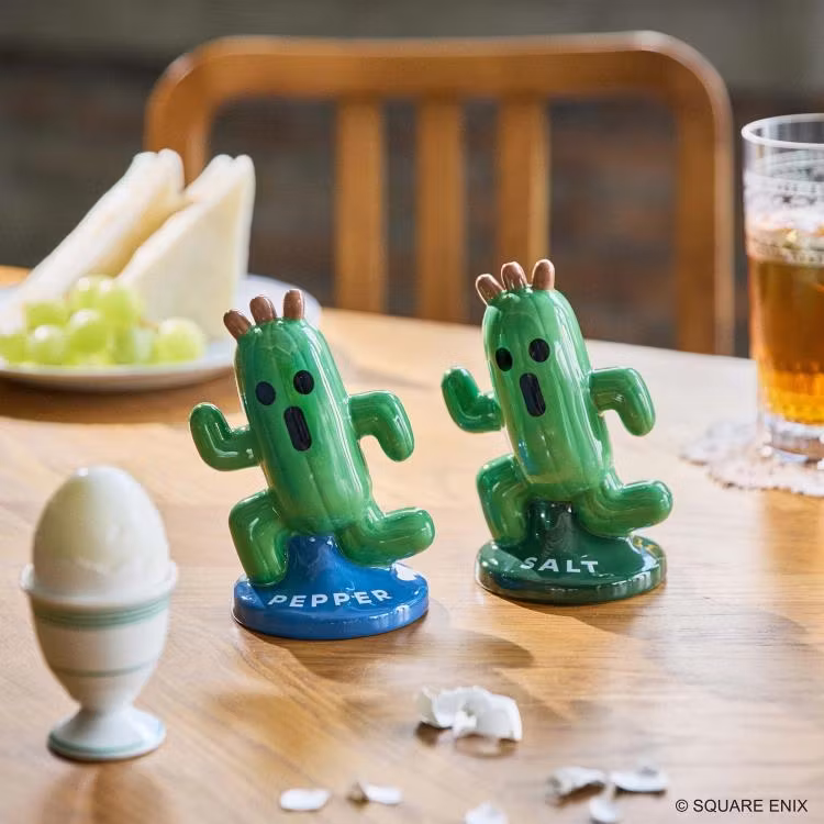 Final Fantasy Cactuar Salt & Pepper Shaker Set