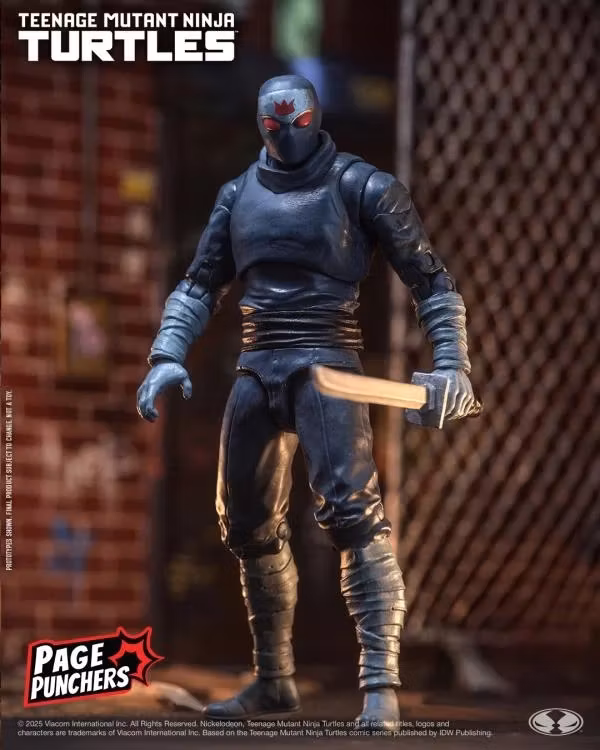 Teenage Mutant Ninja Turtles Page Punchers Foot Soldier 5" Action Figure with Comic