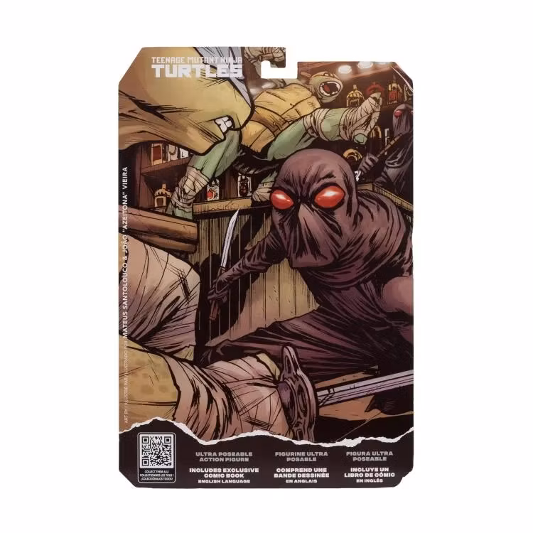 Teenage Mutant Ninja Turtles Page Punchers Foot Soldier 5" Action Figure with Comic