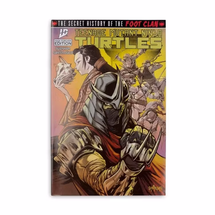 Teenage Mutant Ninja Turtles Page Punchers Foot Soldier 5" Action Figure with Comic