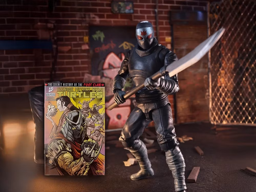 Teenage Mutant Ninja Turtles Page Punchers Foot Soldier 5" Action Figure with Comic