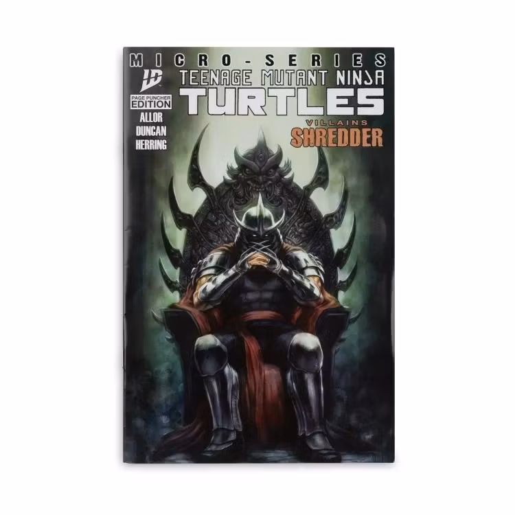 Teenage Mutant Ninja Turtles Page Punchers Shredder 5" Action Figure with Comic
