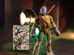 Teenage Mutant Ninja Turtles Page Punchers Donatello 5" Action Figure with Comic