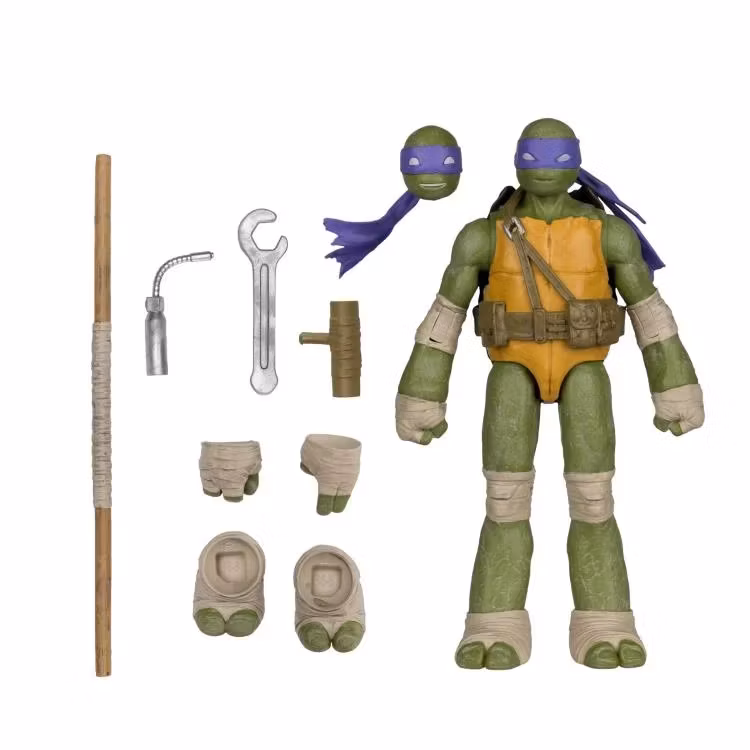Teenage Mutant Ninja Turtles Page Punchers Donatello 5" Action Figure with Comic