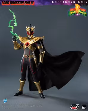 Mighty Morphin Power Rangers: Shattered Grid FigZero Lord Drakkon (Evo III Ver.) 1/6 Scale Action Figure