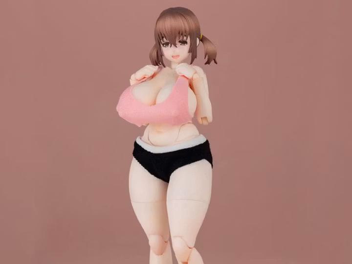 (18+) Tsujisanta Illustartion Second Axe Hentai Action Series Nagachichi Nagai-san Action Figure