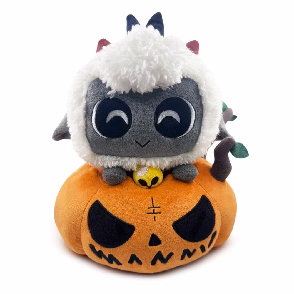 Cult of the Lamb Plush Figure The Lamb Halloween Edition