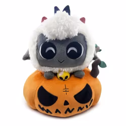 Cult of the Lamb Plush Figure The Lamb Halloween Edition