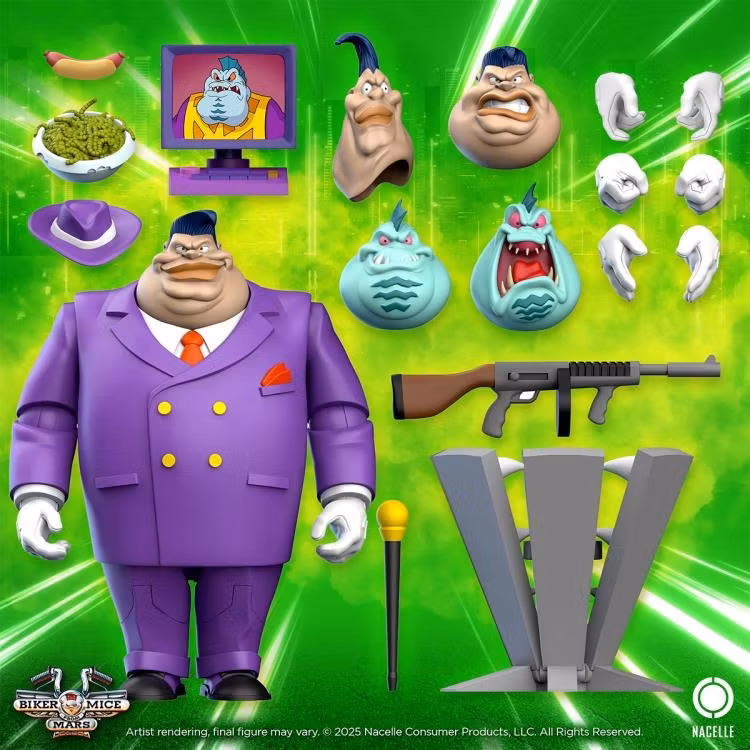 Biker Mice from Mars Limburger Action Figure