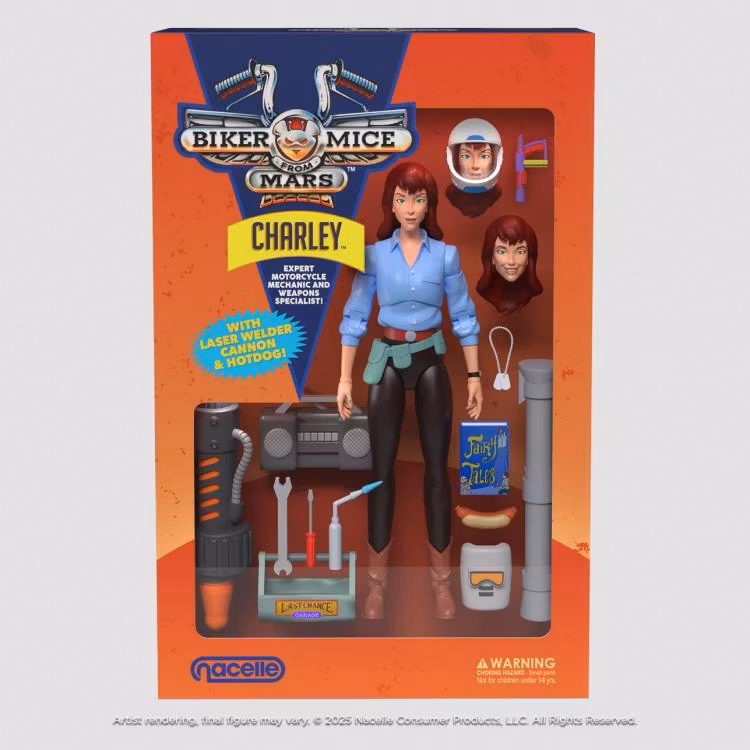 Biker Mice from Mars Charley Action Figure