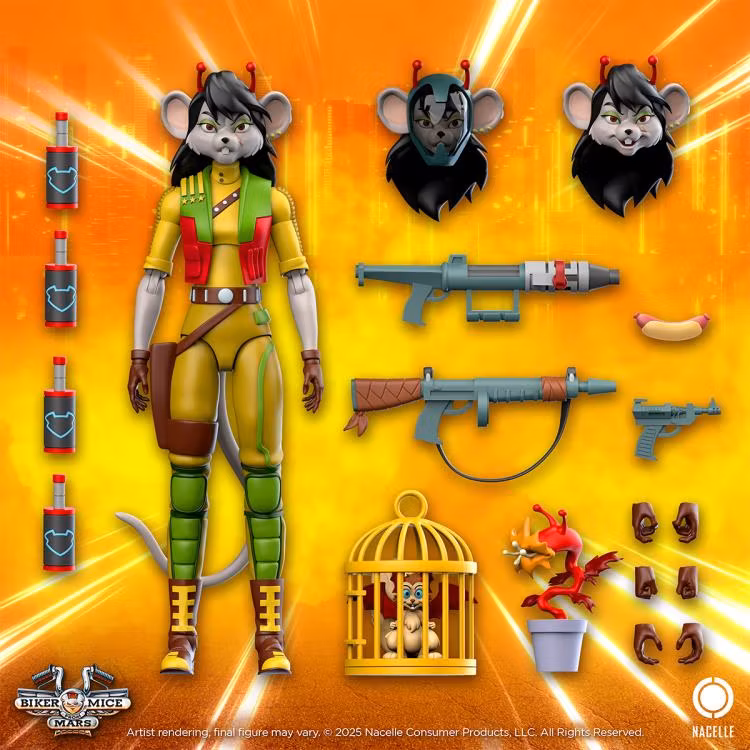 Biker Mice from Mars Carbine Action Figure
