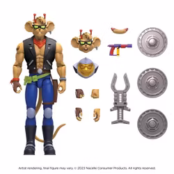 Biker Mice From Mars Throttle Action Figure