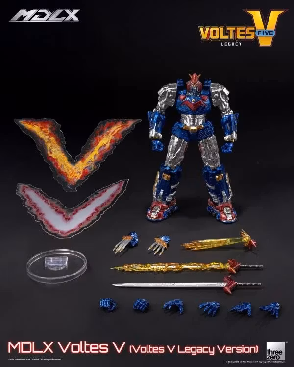 Voltes V: Legacy MDLX Articulated Figure Series Voltes V Action Figure