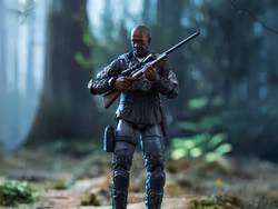 The Walking Dead Exquisite Mini Series Morgan 1/18 Scale Action Figure