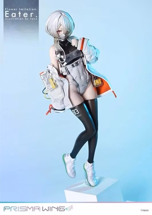 neco Illustration Prisma Wing Flower Imitation. Eater. 1/7 Scale Figure