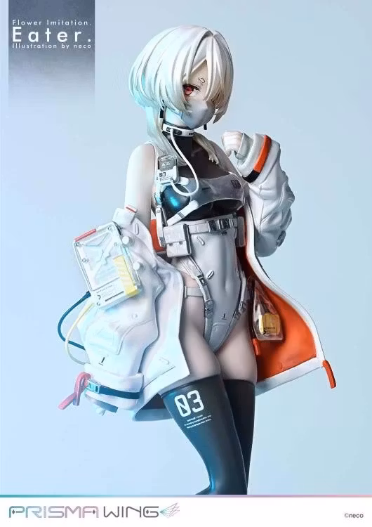 neco Illustration Prisma Wing Flower Imitation. Eater. 1/7 Scale Figure