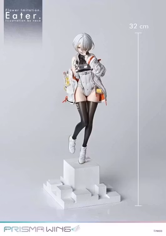 neco Illustration Prisma Wing Flower Imitation. Eater. 1/7 Scale Figure