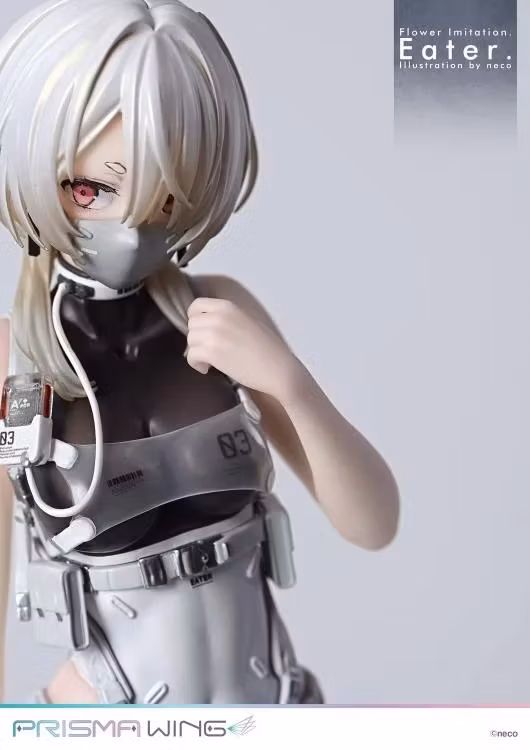 neco Illustration Prisma Wing Flower Imitation. Eater. 1/7 Scale Figure