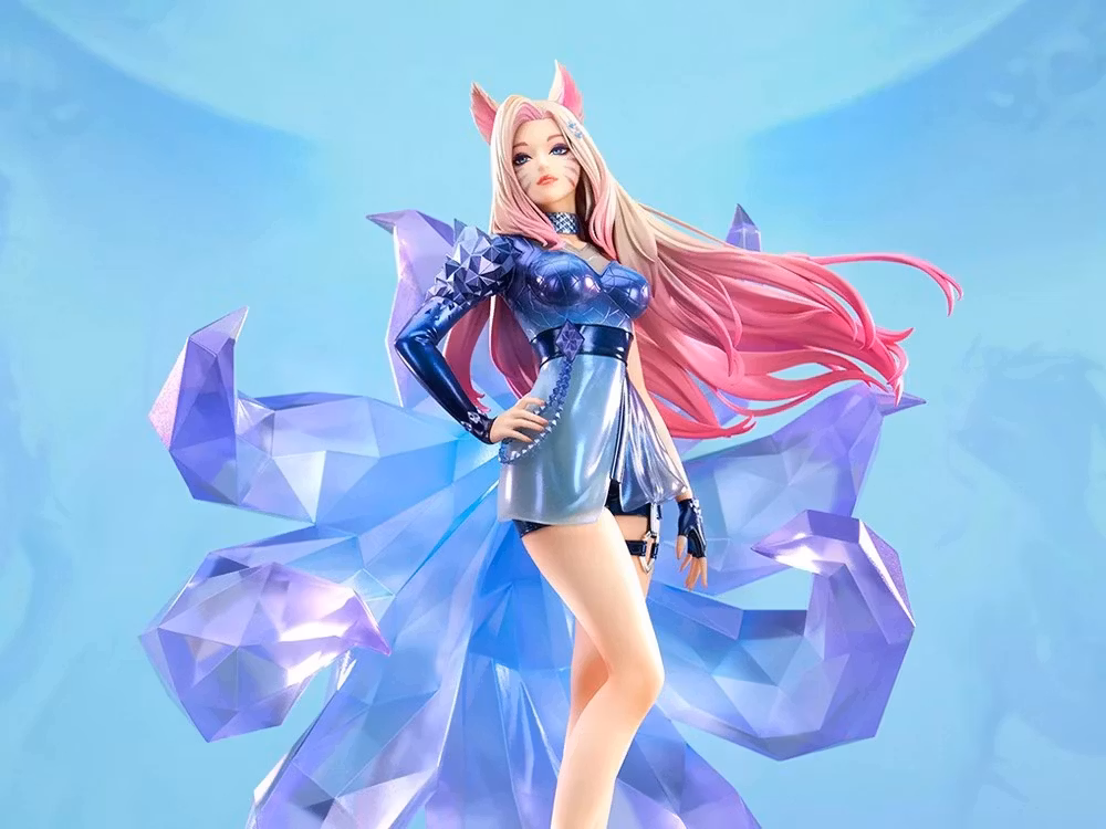 League of Legends K/DA All Out Ahri 1/7 Scale Figure