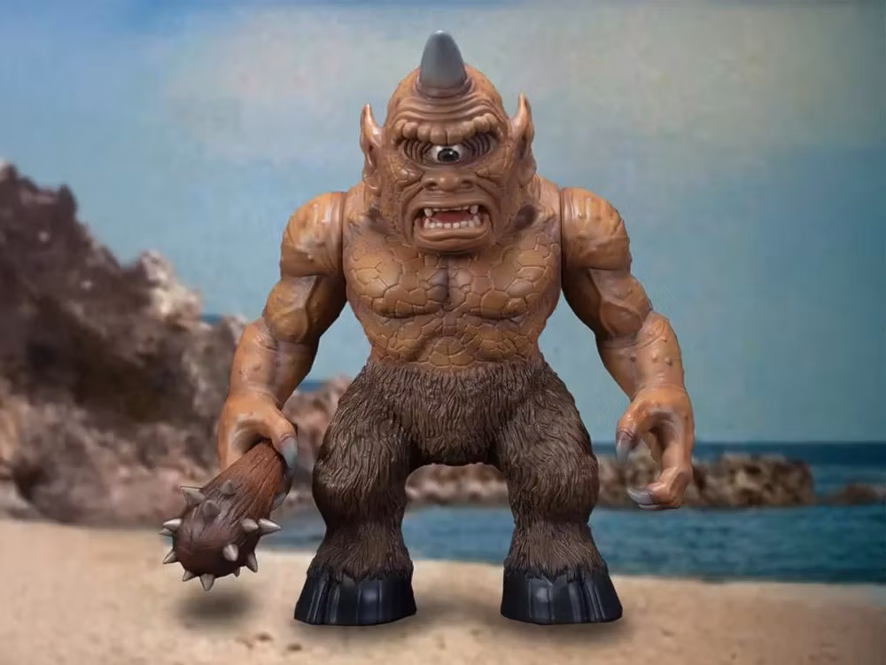 The 7th Voyage of Sinbad Art Sofubi Cyclops Soft Vinyl Figure