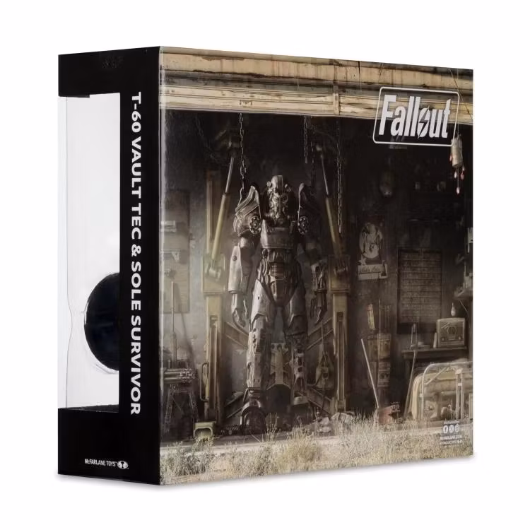 Fallout 4 T-60 Vault Tec & Sole Survivor Action Figure Two-Pack
