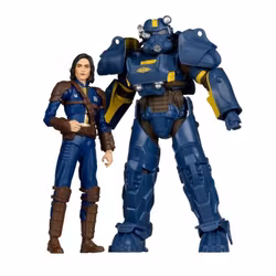 Fallout 4 T-60 Vault Tec & Sole Survivor Action Figure Two-Pack