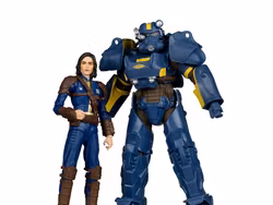 Fallout 4 T-60 Vault Tec & Sole Survivor Action Figure Two-Pack