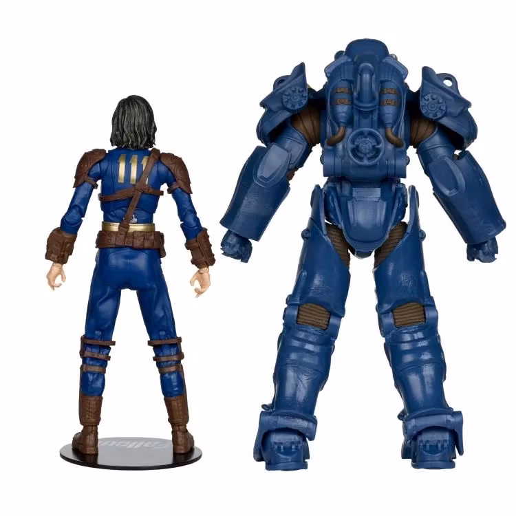 Fallout 4 T-60 Vault Tec & Sole Survivor Action Figure Two-Pack