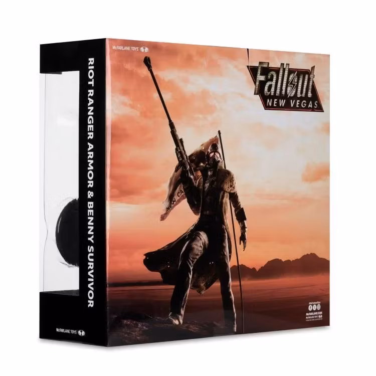 Fallout: New Vegas Riot Ranger Armor & Benny Survivor Action Figure Two-Pack