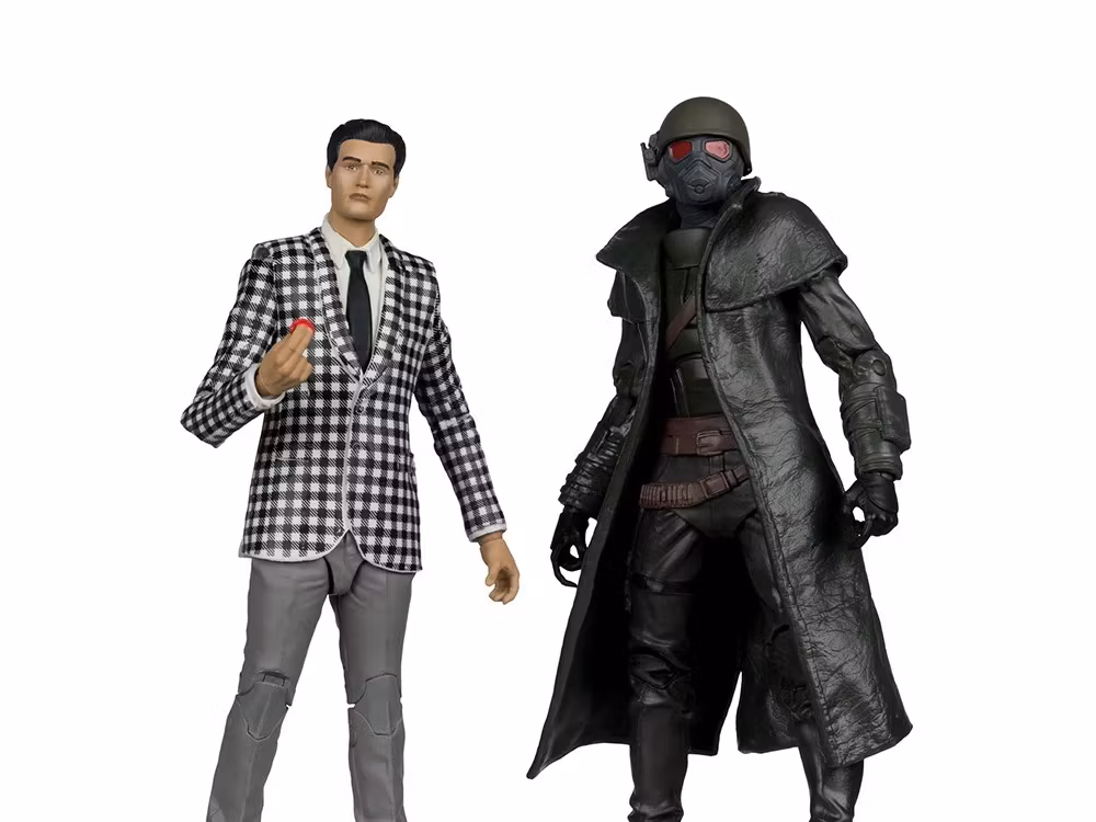 Fallout: New Vegas Riot Ranger Armor & Benny Survivor Action Figure Two-Pack