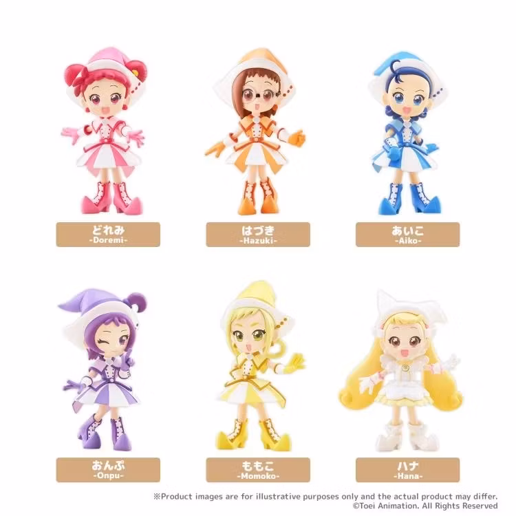 Ojamajo Doremi Dokkaan! PalVerse Set of 6 Figures